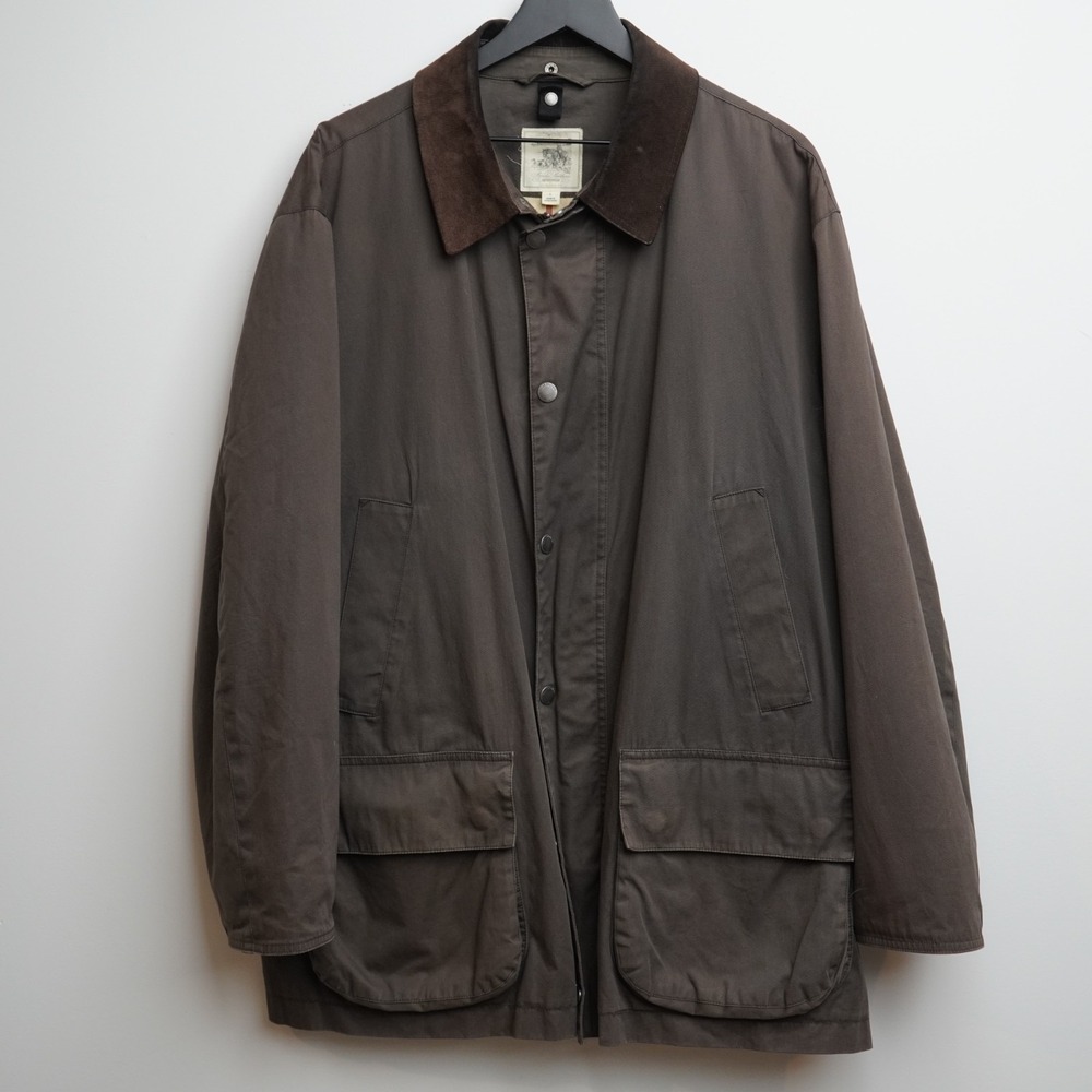 Brooks Brothers Outerwear L Coat Brown Field Barn Chore Utilityā Workwear Men's